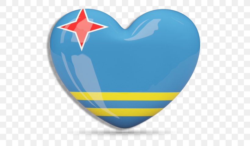 Flag Of Aruba Clip Art Image, PNG, 640x480px, Aruba, Flag, Flag Day, Flag Of Aruba, Heart Download Free