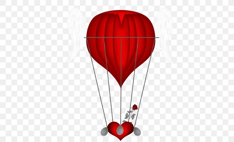 Hot Air Balloon Illustration, PNG, 500x500px, Watercolor, Cartoon, Flower, Frame, Heart Download Free