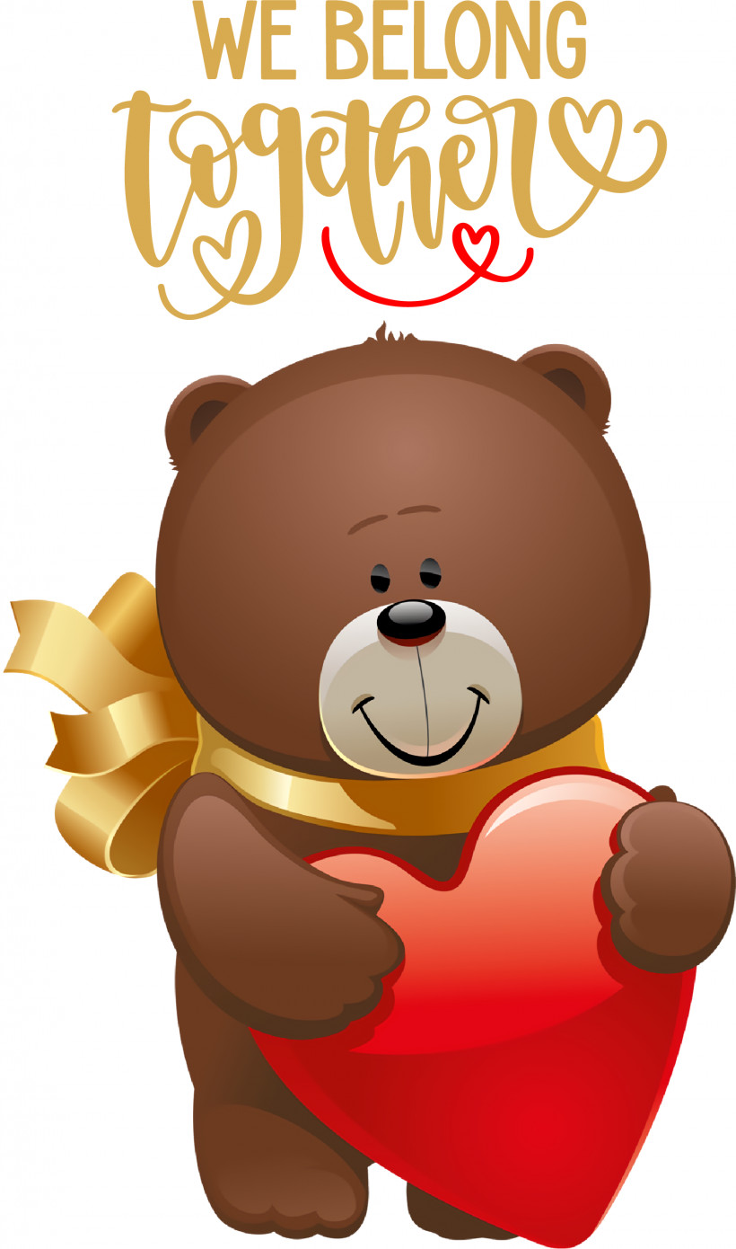Teddy Bear, PNG, 1517x2573px, Bears, Bear With Heart, Brown Teddy Bear, Greeting Card, Heart Download Free