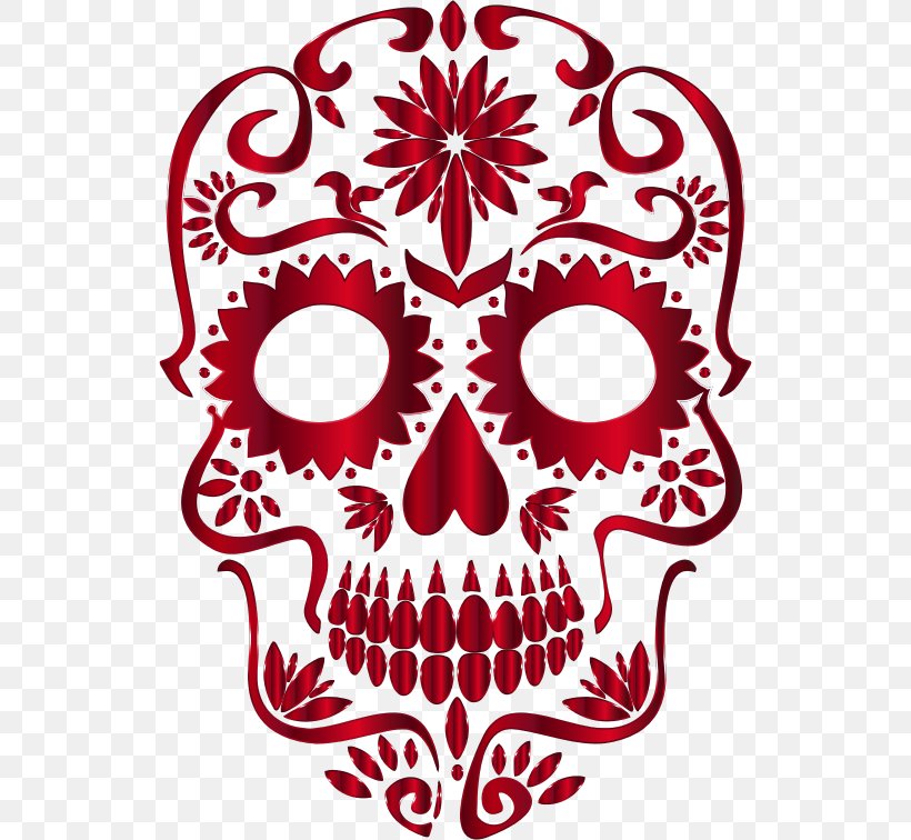 Calavera Skull Day Of The Dead Desktop Wallpaper Clip Art, PNG, 534x756px, Calavera, Altar, Art, Bone, Color Download Free
