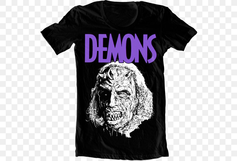 T-shirt It Clothing Film, PNG, 544x556px, Tshirt, Black, Brand, Clothing, Demon Download Free