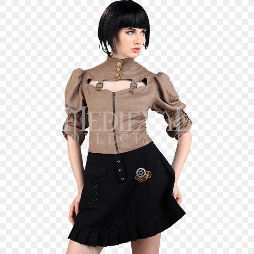 Blouse Steampunk Shirt Sleeve Clothing, PNG, 850x850px, Blouse, Abdomen, Bustle, Clothing, Clothing Sizes Download Free