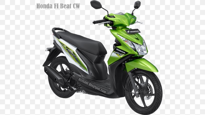 Honda Beat Motorcycle Honda Verza PT Astra Honda Motor, PNG, 550x463px, Honda, Car, Green, Honda Beat, Honda Vario Download Free