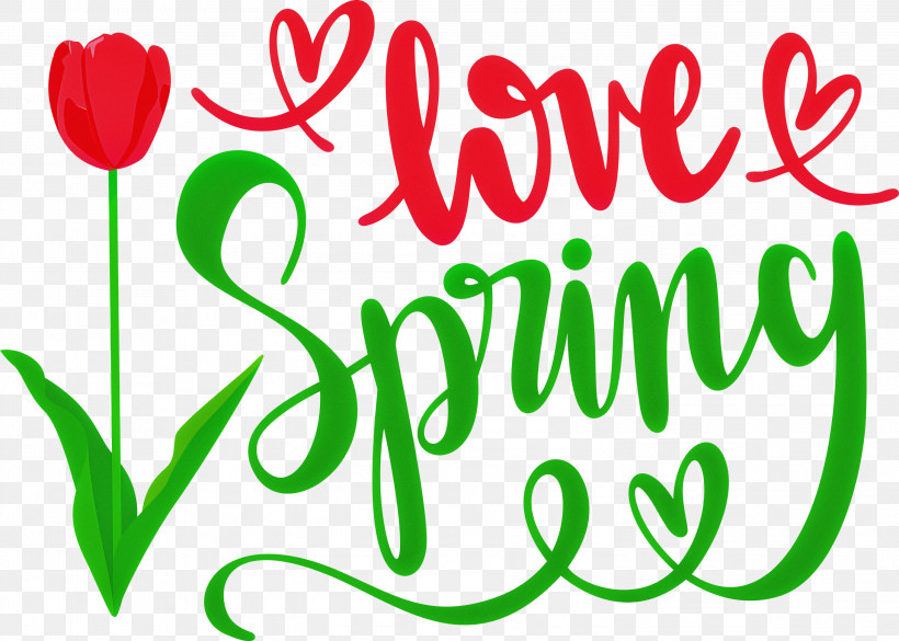 Love Spring Spring, PNG, 2999x2141px, Spring, Floral Design, Green, Leaf, Line Download Free