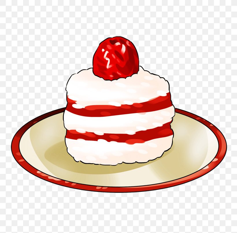 Strawberry, PNG, 804x804px, Food, Baked Goods, Cake, Cream, Cuisine Download Free
