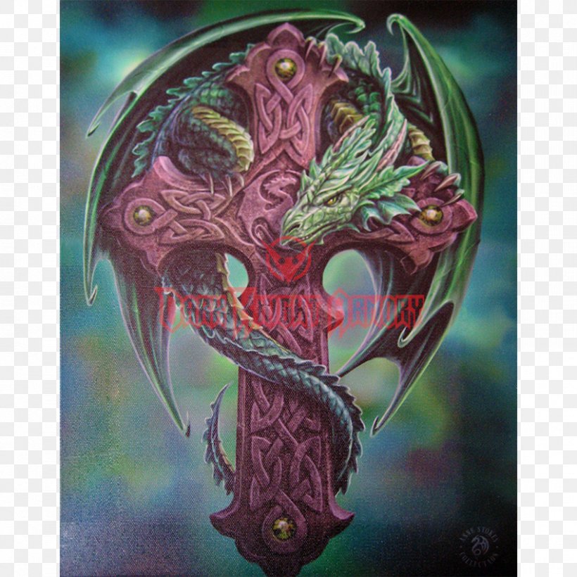 Dragon Fantasy Legendary Creature Canvas Print, PNG, 850x850px, Dragon, Anne Stokes, Art, Canvas, Canvas Print Download Free