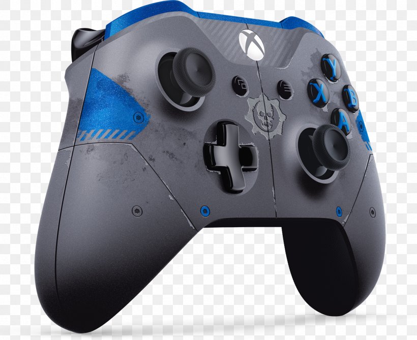 Gears Of War 4 Xbox One Controller Gears Of War: Ultimate Edition Xbox 1, PNG, 1814x1480px, Gears Of War 4, All Xbox Accessory, Blue, Computer Component, Electric Blue Download Free
