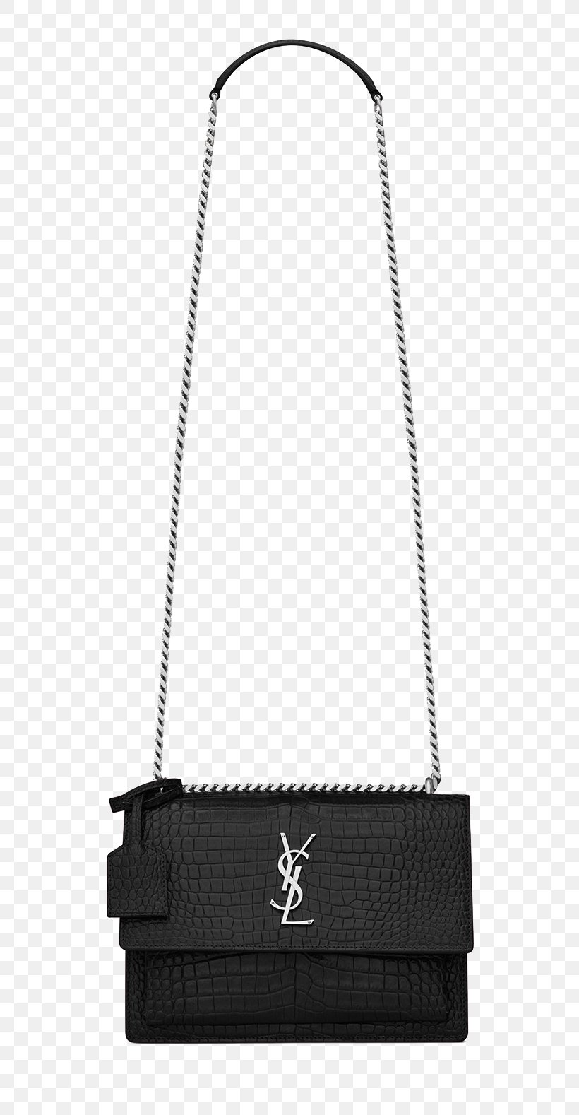 Handbag Yves Saint Laurent Fashion Lipstick, PNG, 795x1578px, Yves Saint Laurent, Bag, Black, Black And White, Brand Download Free