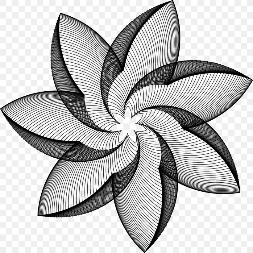 Line Art Flower Clip Art, PNG, 1280x1280px, Line Art, Art, Black And White, Color, Flower Download Free