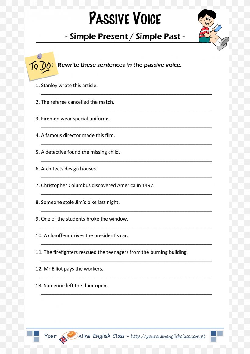Simple Present Simple Past Passive Voice Present Tense, PNG, 1654x2339px, Simple Present, Area, Document, Exercise, Grammatical Tense Download Free