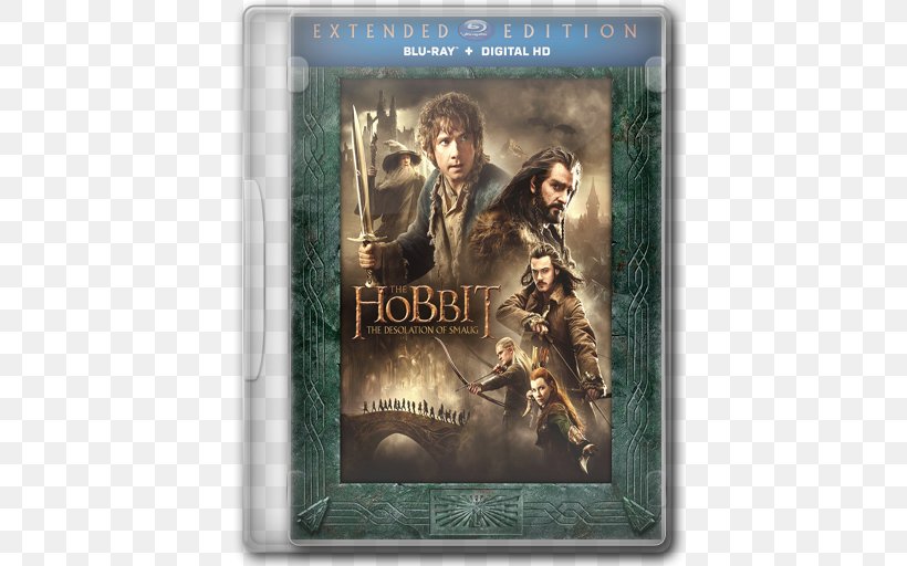 Blu-ray Disc Smaug The Hobbit Extended Edition Digital Copy, PNG, 512x512px, 3d Film, Bluray Disc, Benedict Cumberbatch, Desolation Of Smaug, Digital Copy Download Free