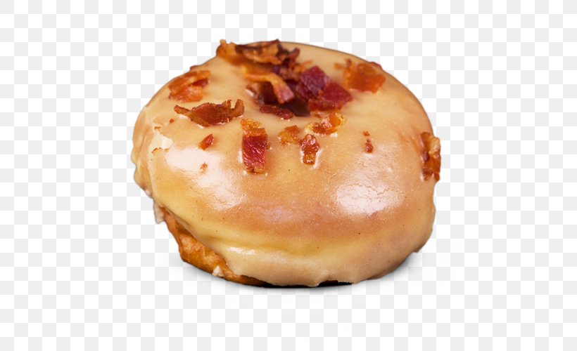 Donuts Maple Bacon Donut Sufganiyah Danish Pastry, PNG, 500x500px, Donuts, American Food, Bacon, Baked Goods, Baking Download Free