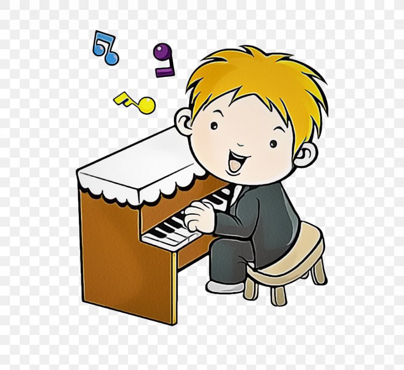 Cartoon Pianist Piano Clip Art Technology, PNG, 897x822px, Cartoon, Electronic Device, Keyboard, Musician, Pianist Download Free