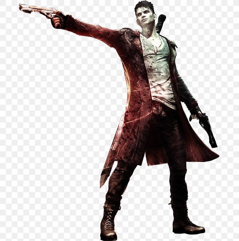 DmC: Devil May Cry Devil May Cry 3: Dante's Awakening Devil May Cry 4 Devil May Cry 2, PNG, 691x828px, Dmc Devil May Cry, Action Figure, Capcom, Costume, Costume Design Download Free