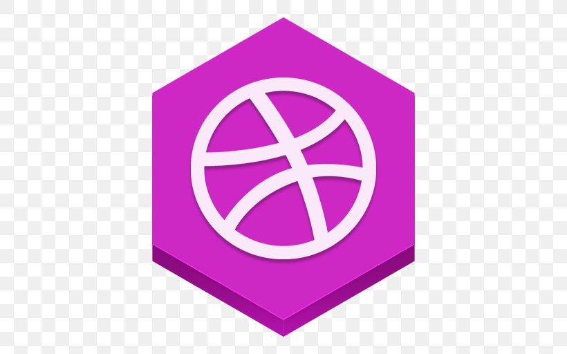 Pink Purple Symbol, PNG, 512x512px, Dribbble, Brand, Dan Cederholm, Designer, Icon Design Download Free