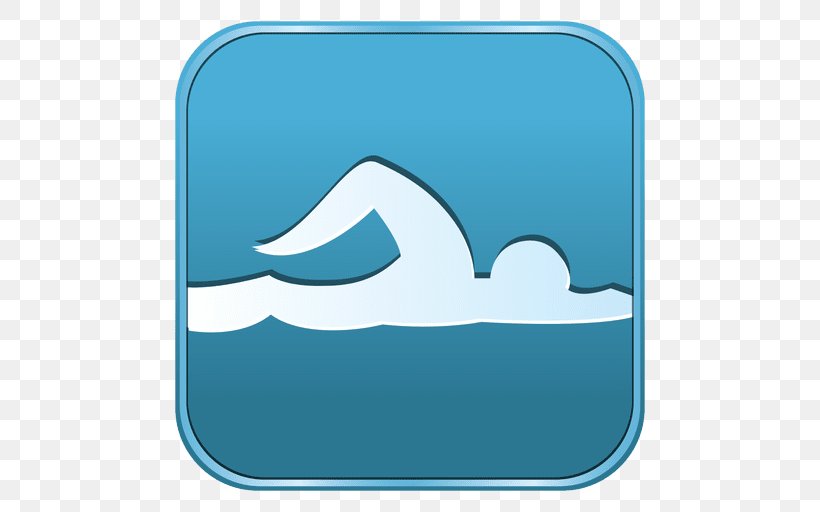 Swimming Clip Art, PNG, 512x512px, Swimming, Aqua, Azure, Blue, Dolphin Download Free