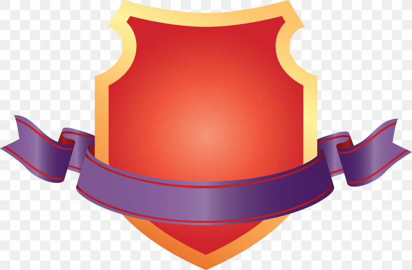 Emblem Ribbon, PNG, 3000x1972px, Emblem Ribbon, Hat, Headgear, Logo, Orange Download Free