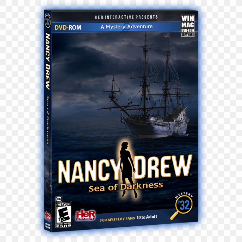 Nancy Drew: The Secret Of Shadow Ranch The Secret At Shadow Ranch Nancy Drew: Ghost Of Thornton Hall Nancy Drew: Secrets Can Kill, PNG, 1024x1024px, Nancy Drew, Adventure Game, Brand, Dvd, Film Download Free