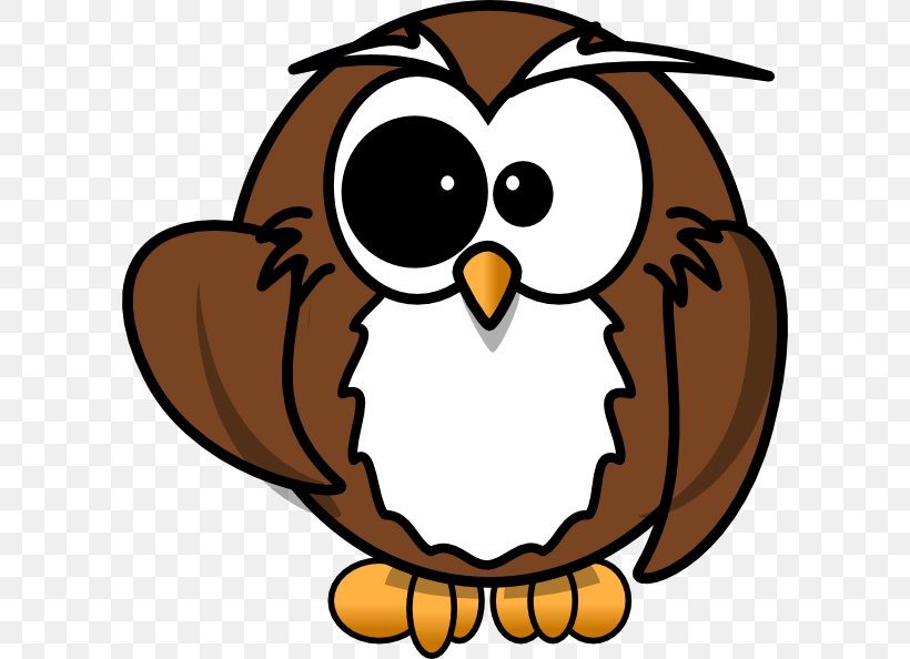 Owl Bird Animation Cartoon Clip Art, PNG, 600x594px, Owl, Animation, Artwork, Beak, Bird Download Free