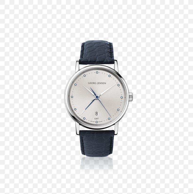 Silver Watch Strap Chronograph Jewellery, PNG, 550x825px, Silver, Chronograph, Clock, Dial, Georg Jensen Download Free
