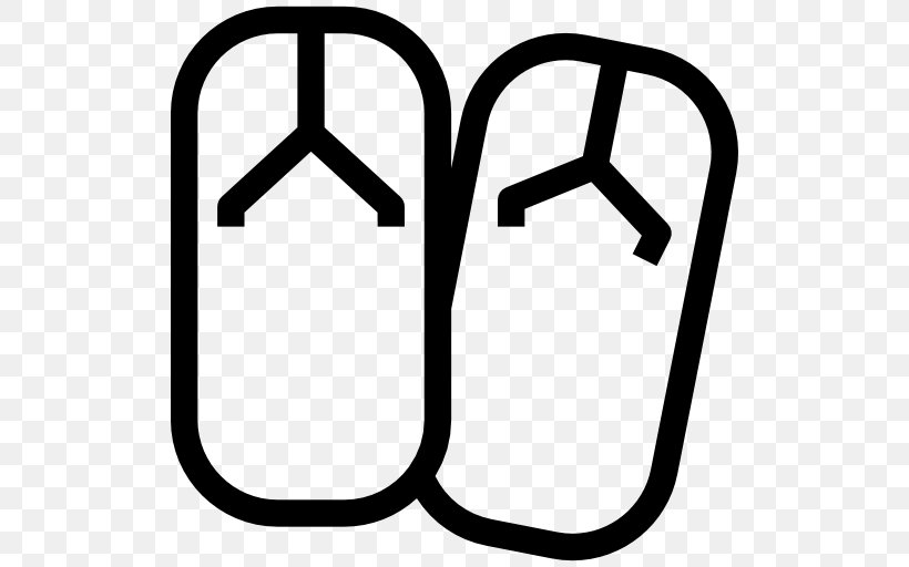 Slipper Flip-flops Sandal Fashion Clip Art, PNG, 512x512px, Slipper, Area, Black And White, Clothing, Fashion Download Free