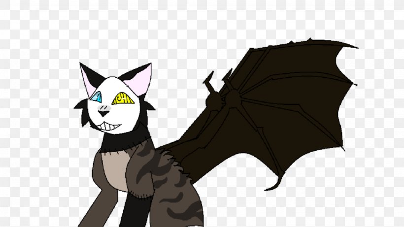 Cat Bat Horse Demon Mammal, PNG, 1024x576px, Cat, Animated Cartoon, Bat, Canidae, Carnivoran Download Free