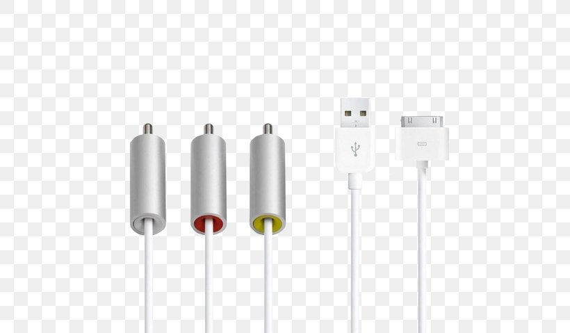 Composite Video Apple Electrical Cable Adapter Lightning, PNG, 536x479px, Composite Video, Adapter, Apple, Cable, Dock Connector Download Free