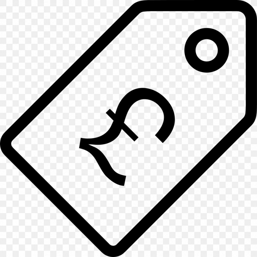 Pound Sign Pound Sterling, PNG, 980x980px, Pound Sign, Area, Black And White, Money, Pound Download Free