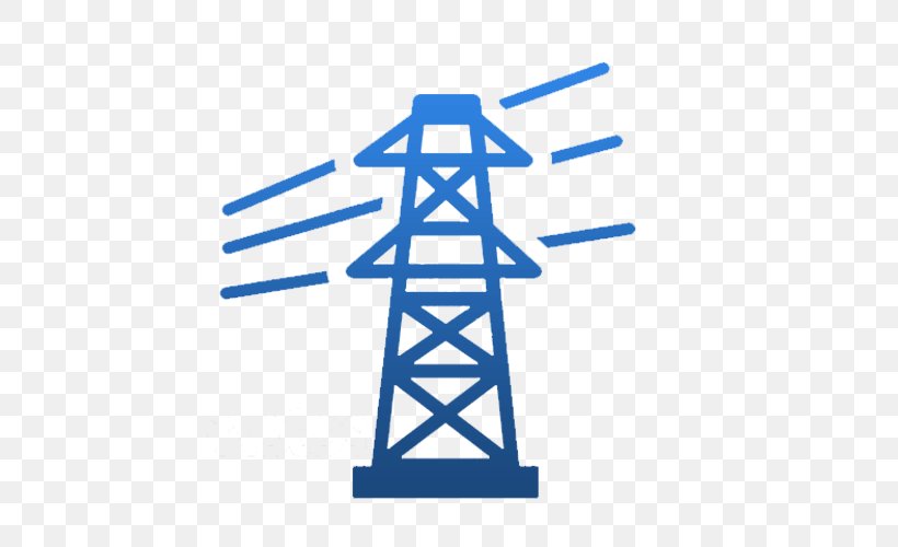 Electric Power Distribution Electrical Energy Electricity Power Station, PNG, 500x500px, Electric Power Distribution, Area, Distribution, Electric Blue, Electric Power Download Free
