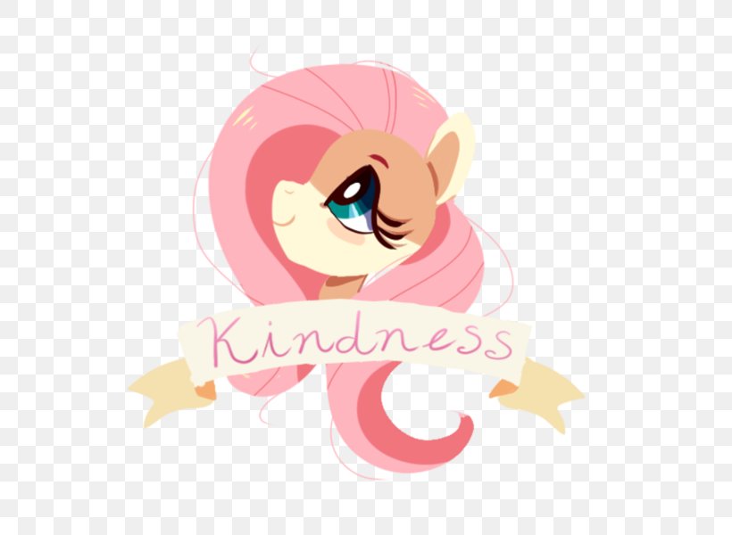 Fluttershy Pony Horse Ariel Fan Art, PNG, 600x600px, Watercolor, Cartoon, Flower, Frame, Heart Download Free