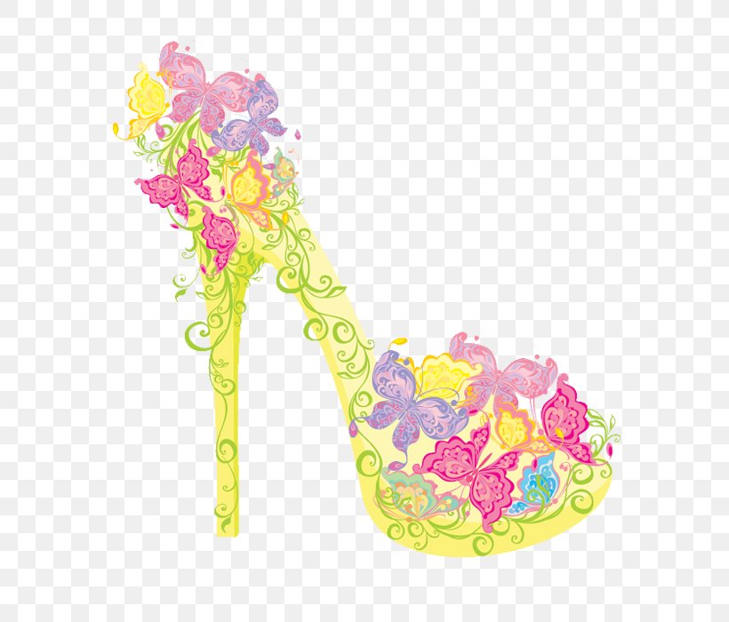 High-heeled Footwear Shoe Flower Handbag, PNG, 700x700px, Highheeled Footwear, Clothing, Court Shoe, Fashion, Floral Design Download Free