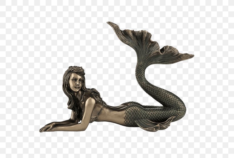 Mermaid Figurine Bronze Sculpture Statue, PNG, 555x555px, Mermaid, Art, Bronze, Bronze Sculpture, Classical Sculpture Download Free