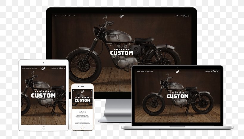 WordPress Web Design Motorcycle Creactiv, PNG, 768x469px, Wordpress, Brand, Cafe Racer, Digital Data, Electronics Download Free