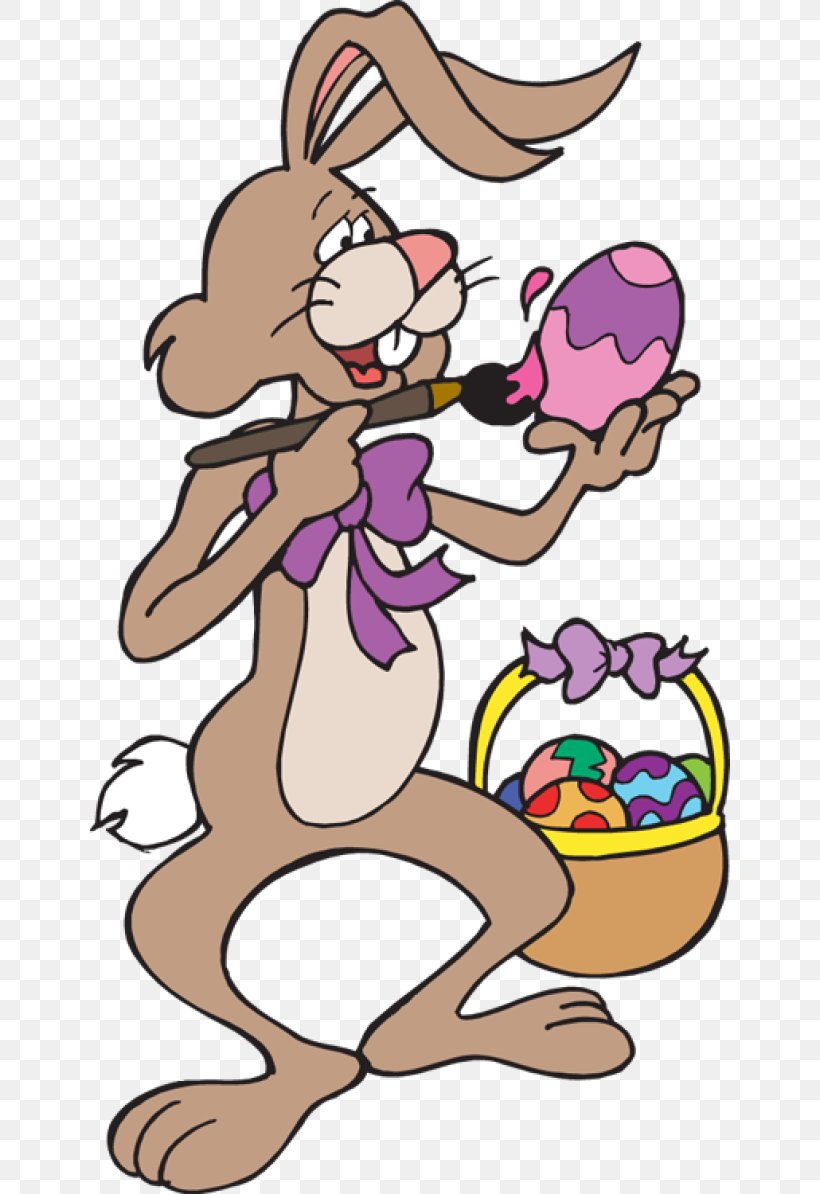 Easter Bunny Easter Egg Clip Art, PNG, 640x1194px, Watercolor, Cartoon, Flower, Frame, Heart Download Free