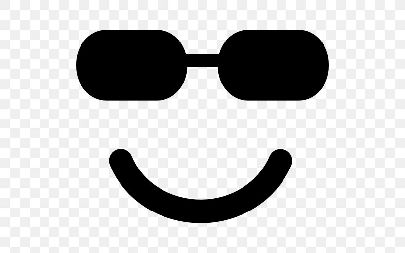 Emoticon Smiley, PNG, 512x512px, Emoticon, Black And White, Emoji, Eyewear, Face Download Free