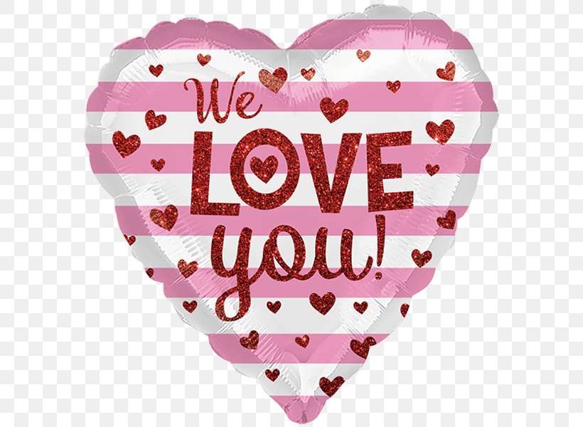 Love You Glitter Hearts Foil Balloon Love You Glitter Hearts Foil Balloon Love You Glitter Hearts Foil Balloon Toy Balloon, PNG, 600x600px, Love, Affection, Balloon, Friendship, Gift Download Free