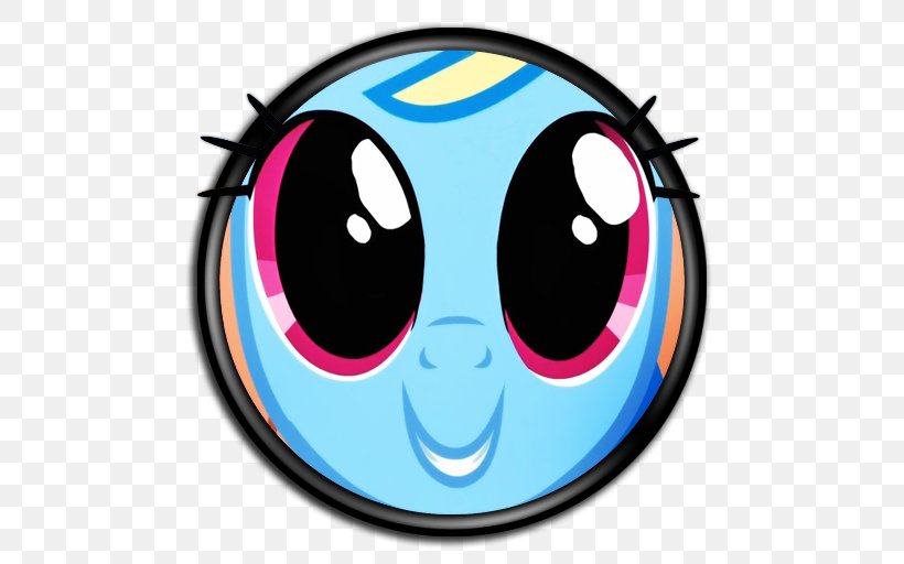 Rainbow Dash My Little Pony: Friendship Is Magic Fandom Image, PNG, 512x512px, Rainbow Dash, Emoticon, Equestria, Facial Expression, Happiness Download Free