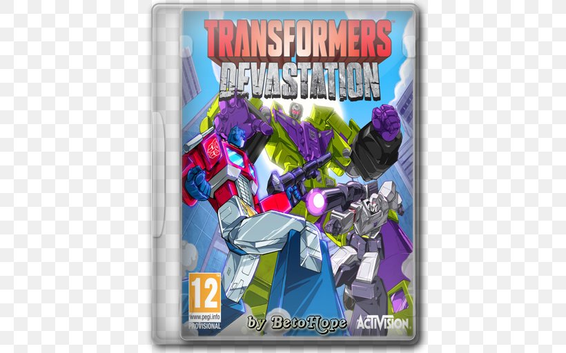 Transformers: Devastation Transformers: The Game Transformers: Fall Of Cybertron Transformers: Rise Of The Dark Spark PlayStation 3, PNG, 512x512px, Transformers Devastation, Action Figure, Activision, Activision Blizzard, Call Of Duty Black Ops Ii Download Free
