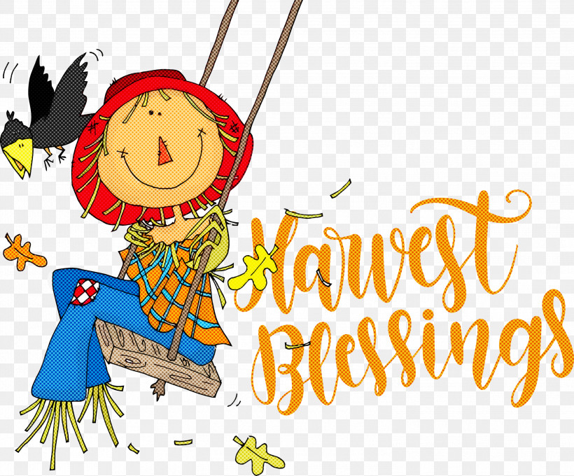 Harvest Blessings Thanksgiving Autumn, PNG, 2999x2493px, Harvest Blessings, Autumn, Cartoon, Character, Christmas Day Download Free