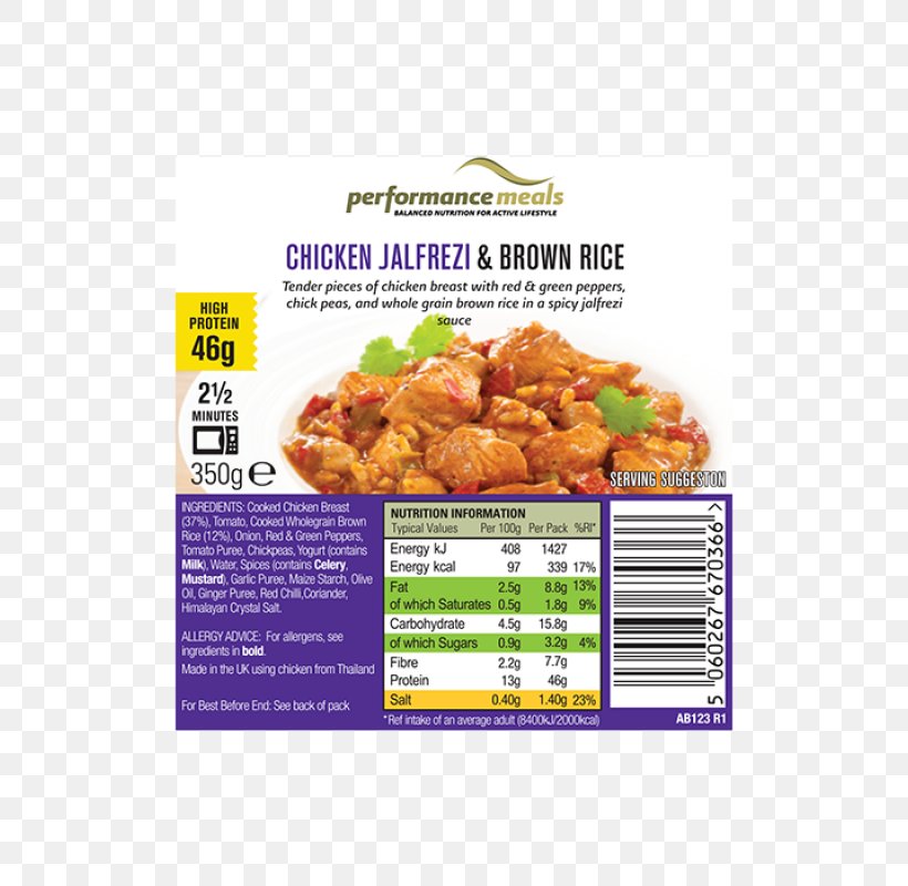 Jalfrezi Dish TV Dinner Meal Chicken As Food, PNG, 800x800px, Jalfrezi, Brand, Brown Rice, Chicken As Food, Convenience Food Download Free