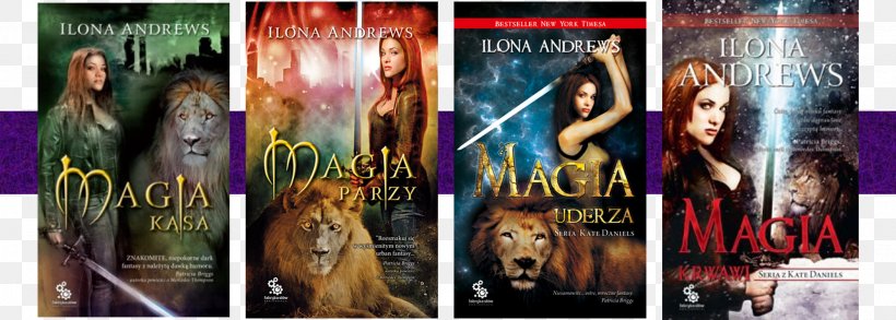 Kate Daniels Tom 1 Magia Kasa Magia Uderza Magia Parzy Kate Daniels Ilona Andrews Magia Krwawi Seria Z Kate Daniels 4, PNG, 2185x781px, Kate Daniels, Advertising, Book, Boutique, Clothing Download Free