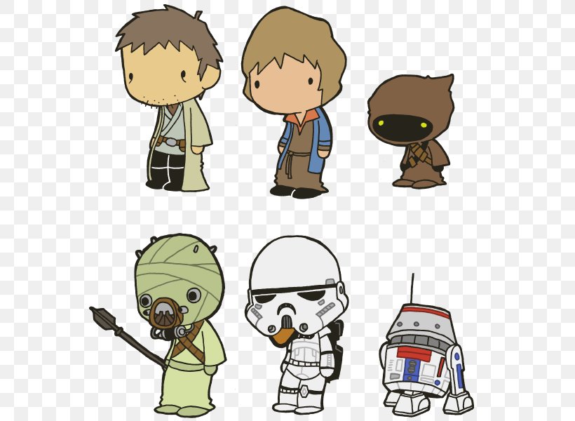 Luke Skywalker Obi-Wan Kenobi Owen Lars Leia Organa Beru Lars, PNG, 610x600px, Luke Skywalker, Art, Boy, Cartoon, Child Download Free