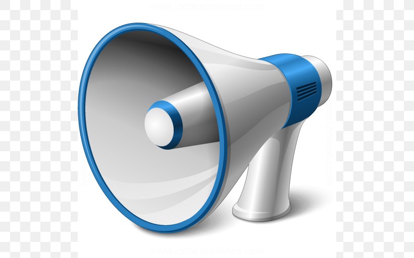 Megaphone Advertising Icon, PNG, 512x512px, Megaphone, Advertising, Advertising Campaign, Blue, Home Screen Download Free