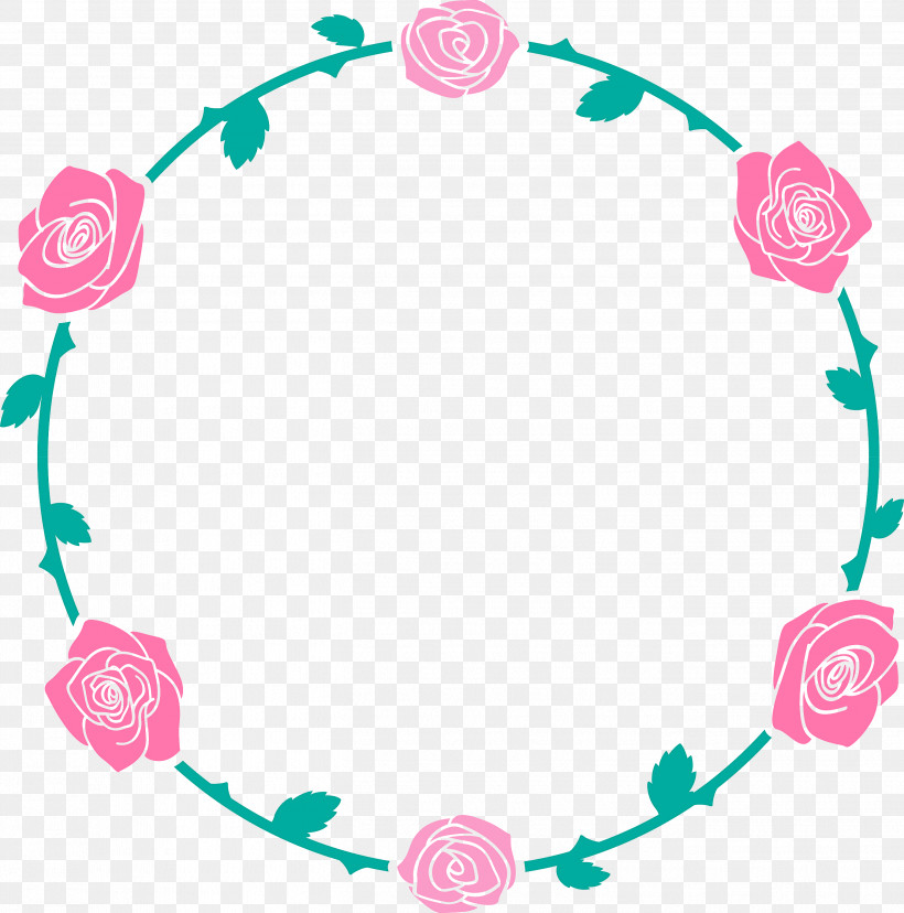 Rose Frame Floral Frame Flower, PNG, 2702x2730px,  Download Free