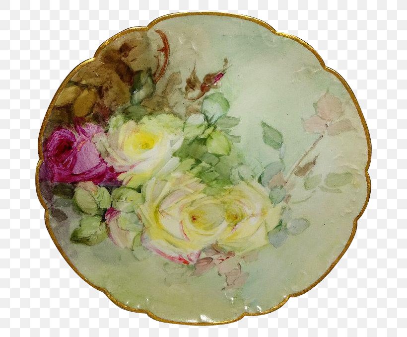 Plate Rose Haviland & Co. Porcelain, PNG, 678x678px, Plate, Dishware, Floral Design, Floristry, Flower Download Free