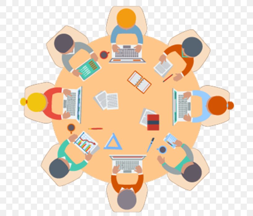 Round Table Meeting Office, PNG, 700x700px, Round Table, Brainstorming, Business, Cartoon, Conference Centre Download Free