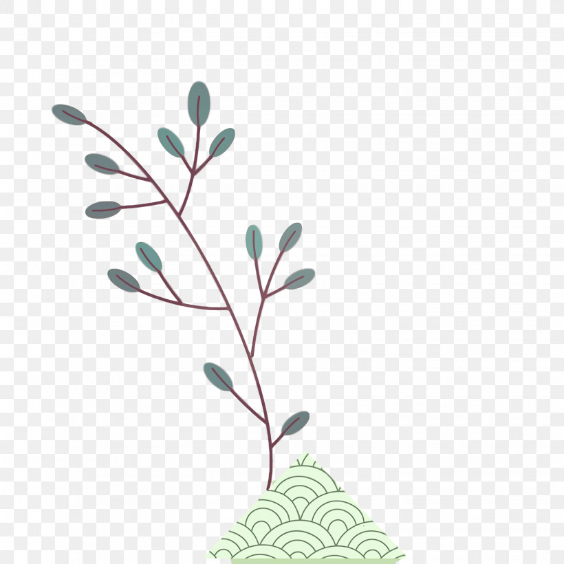 Twig Plant Stem Leaf Flower Meter, PNG, 1440x1440px, Twig, Biology, Flower, Leaf, Meter Download Free
