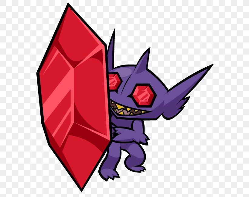 Pokémon X And Y Pokémon Omega Ruby And Alpha Sapphire Sableye Ash Ketchum, PNG, 600x650px, Sableye, Art, Ash Ketchum, Cartoon, Fictional Character Download Free