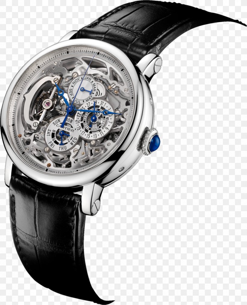 Clock Cartier Watch Complication Power Reserve Indicator, PNG, 830x1024px, Clock, Brand, Cartier, Clothing Accessories, Complication Download Free