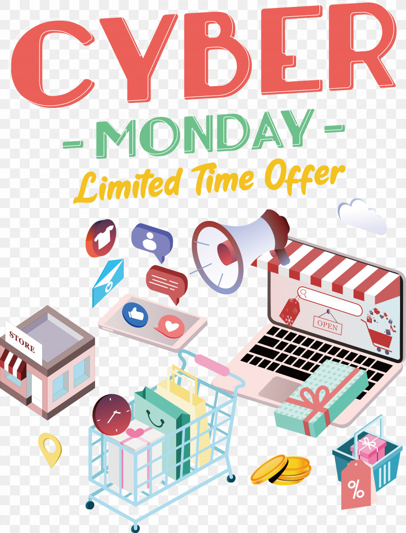 Cyber Monday, PNG, 5798x7610px, Cyber Monday, Sales, Shop Now Download Free